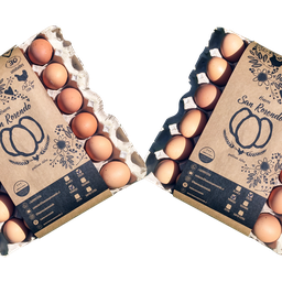 Pack de 2 Bandejas de Huevos San Rosendo Categoría Segunda - Tienda Gourmet Emporio LaMarta