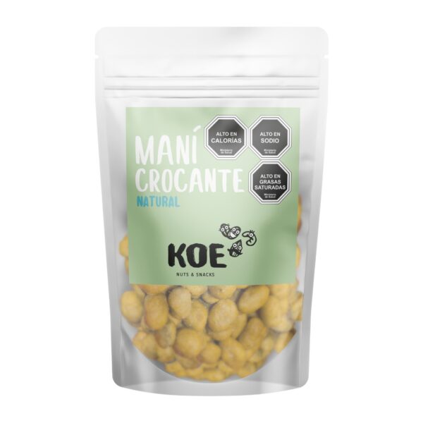 Maní Crocante Natural Koe Nuts y Snacks - Tienda Gourmet Emporio LaMarta