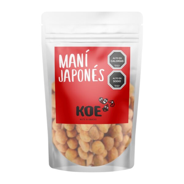 Maní Japonés Koe Nuts y Snacks - Tienda Gourmet Emporio LaMarta