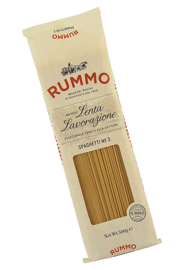 Spaghetti Importado de Italia Rummo n3 - Tienda Gourmet Emporio LaMarta